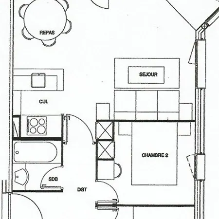 3 Pieces Avec Balcon, Animaux Admis, Parking. 7 Couchages, Hameau De La Foret - Fr-1-291-776 Apartment Valmorel